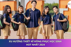 Xu hướng thiết kế đồng phục học sinh hot nhất 2024