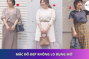 Mặc đồ đẹp không lo bụng mỡ 